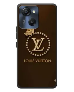 Чехол для Blackview Oscal Modern 8 с картинкой «LV — золотая печать»