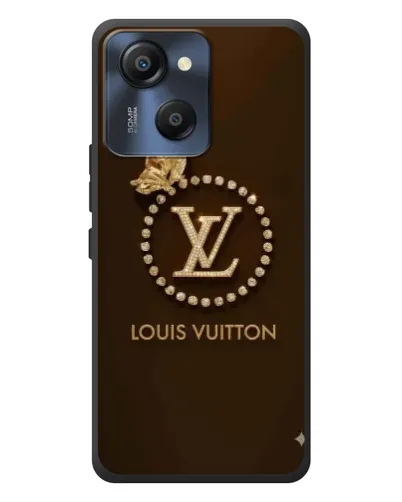 Чехол для Blackview Oscal Modern 8 с картинкой «LV — золотая печать»