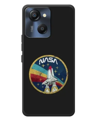Чехол для Blackview Oscal Modern 8 с картинкой «NASA — эмблема миссии»