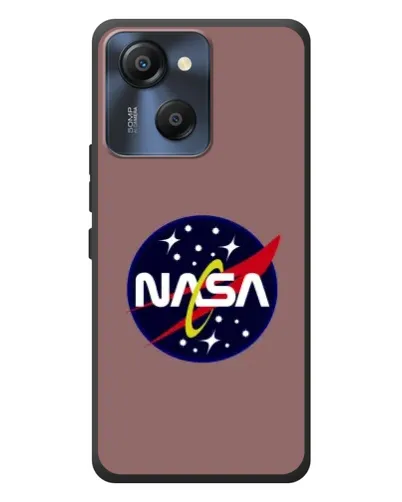 Чехол для Blackview Oscal Modern 8 с картинкой «NASA — ретро космос»