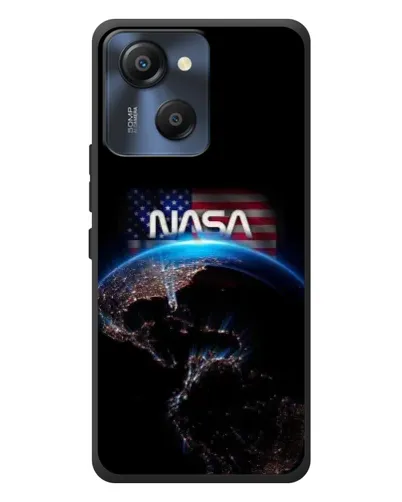 Чехол для Blackview Oscal Modern 8 с картинкой «Земля из космоса NASA»
