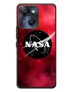 Чехол для Blackview Oscal Modern 8 с картинкой «NASA — красная туманность»