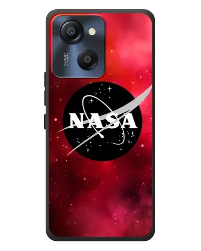 Чехол для Blackview Oscal Modern 8 с картинкой «NASA — красная туманность»
