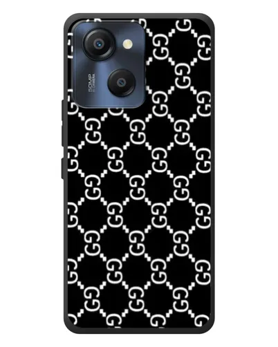 Чехол для Blackview Oscal Modern 8 с картинкой «Gucci — сетчатый паттерн»