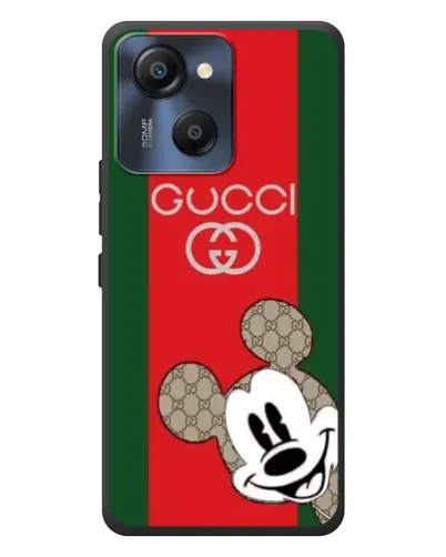 Чехол для Blackview Oscal Modern 8 с картинкой «Gucci — полосы и Микки»