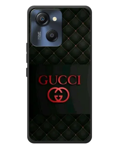 Чехол для Blackview Oscal Modern 8 с картинкой «Gucci — стеганый черный»