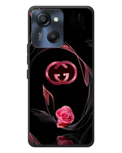 Чехол для Blackview Oscal Modern 8 с картинкой «Gucci — неоновая роза»