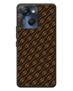 Чехол для Blackview Oscal Modern 8 с картинкой «Gucci — золотые диагонали» Чехол для Blackview Oscal Modern 8 с картинкой «Gucci — золотые диагонали»