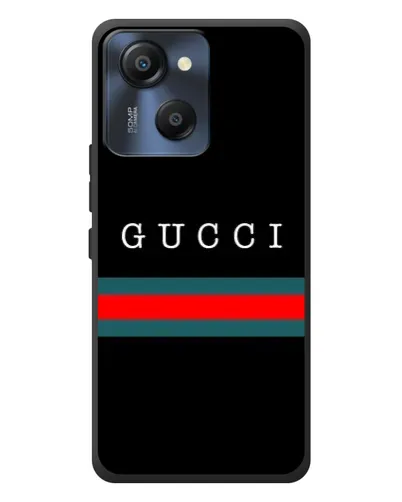 Чехол для Blackview Oscal Modern 8 с картинкой «Gucci — красный пояс»