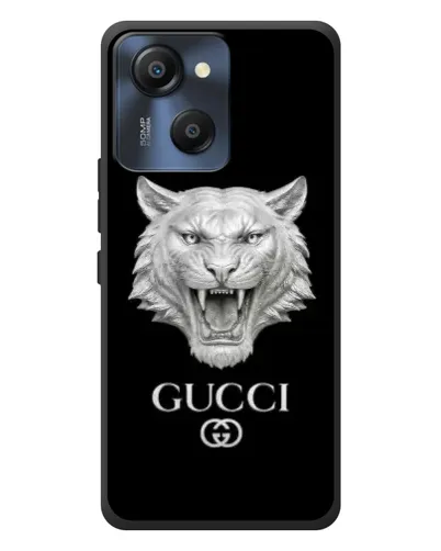 Чехол для Blackview Oscal Modern 8 с картинкой «Gucci — серебряный лев» Чехол для Blackview Oscal Modern 8 с картинкой «Gucci — серебряный лев»