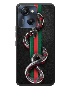 Чехол для Blackview Oscal Modern 8 с картинкой «Gucci — змея на полосе» Чехол для Blackview Oscal Modern 8 с картинкой «Gucci — змея на полосе»