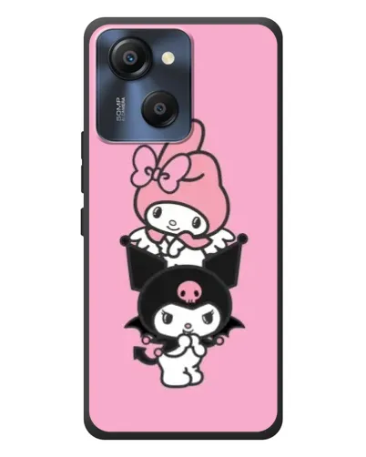 Чехол для Blackview Oscal Modern 8 с картинкой «My Melody и Kuromi»