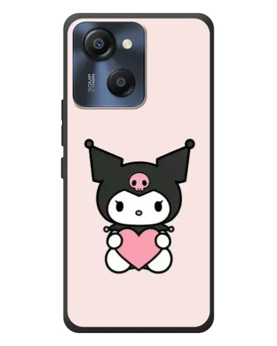 Чехол для Blackview Oscal Modern 8 с картинкой «Kuromi и сердце»