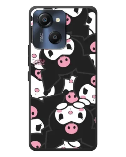 Чехол для Blackview Oscal Modern 8 с картинкой «Паттерн голов Куроми»