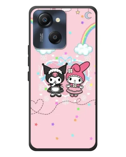 Чехол для Blackview Oscal Modern 8 с картинкой «My Melody и Kuromi»