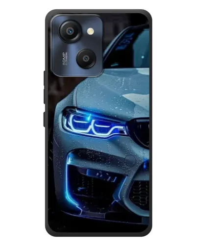 Чехол для Blackview Oscal Modern 8 с картинкой «Взгляд BMW с синими фарами»