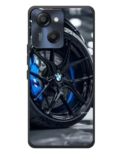 Чехол для Blackview Oscal Modern 8 с картинкой «Колесо BMW вблизи»