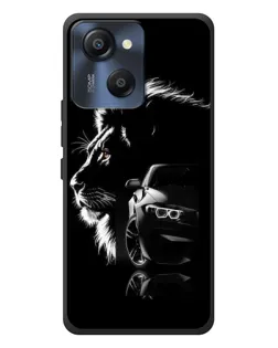 Чехол для Blackview Oscal Modern 8 с картинкой «BMW и лев»