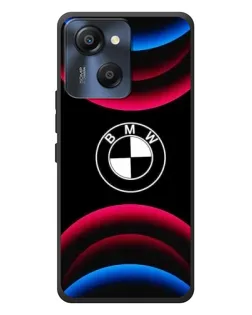 Чехол для Blackview Oscal Modern 8 с картинкой «Логотип BMW и неоновые дуги»