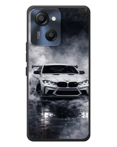 Чехол для Blackview Oscal Modern 8 с картинкой «BMW сквозь туман»