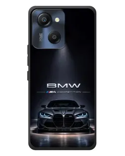 Чехол для Blackview Oscal Modern 8 с картинкой «BMW сквозь ночной город»