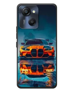 Чехол для Blackview Oscal Modern 8 с картинкой «BMW — золотая эмблема»