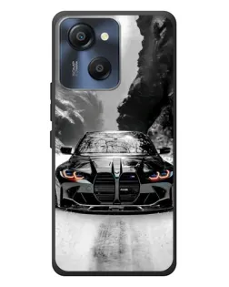 Чехол для Blackview Oscal Modern 8 с картинкой «BMW — акварельный дрифт»
