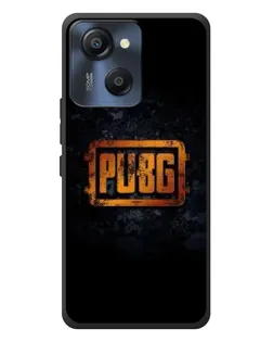 Чохол для Blackview Oscal Modern 8 з картинкою «PUBG — золотий логотип»