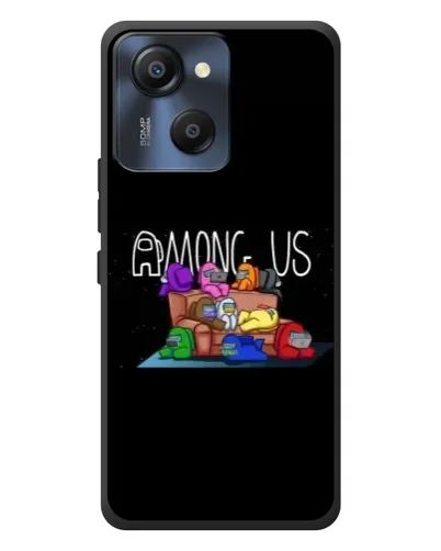 Чехол для Blackview Oscal Modern 8 с картинкой «Логотип Among Us»