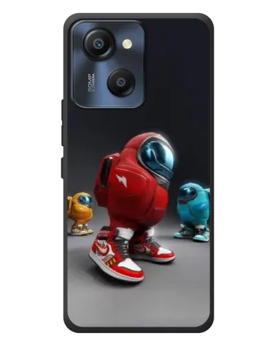 Чехол для Blackview Oscal Modern 8 с картинкой «Among Us — 3D стиль»