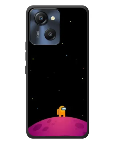 Чехол для Blackview Oscal Modern 8 с картинкой «Одинокий герой на планете»
