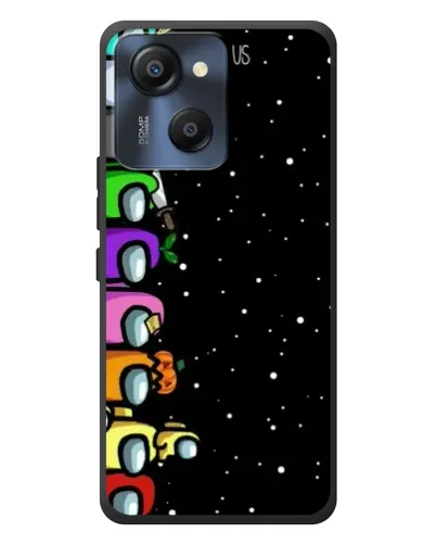 Чехол для Blackview Oscal Modern 8 с картинкой «Команда Among Us»