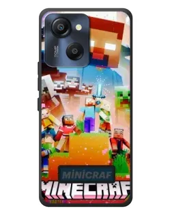 Чехол для Blackview Oscal Modern 8 с картинкой «Minecraft герои игры»