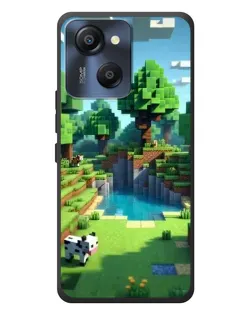 Чехол для Blackview Oscal Modern 8 с картинкой «Minecraft летний день»