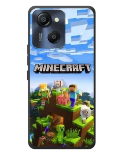 Чехол для Blackview Oscal Modern 8 с картинкой «Minecraft классический мир»