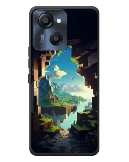 Чехол для Blackview Oscal Modern 8 с картинкой «Вид из пещеры»