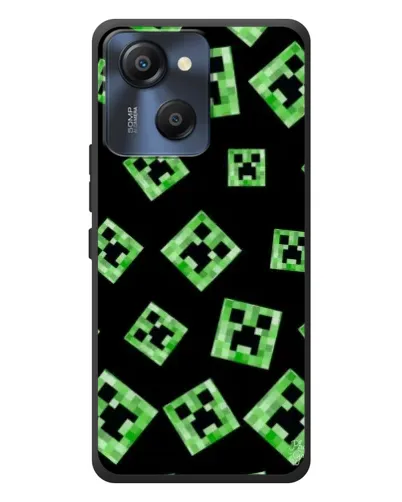 Чехол для Blackview Oscal Modern 8 с картинкой «Паттерн с криперами» Чехол для Blackview Oscal Modern 8 с картинкой «Паттерн с криперами»