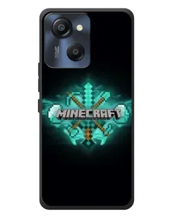 Чехол для Blackview Oscal Modern 8 с картинкой «Minecraft Diamond лого»