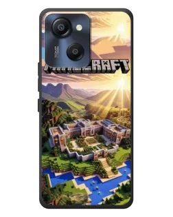 Чехол для Blackview Oscal Modern 8 с картинкой «Minecraft панорама»