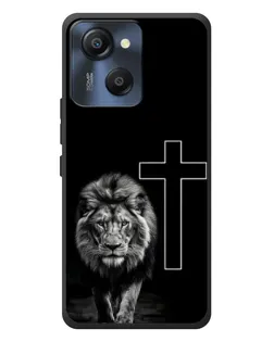Чехол для Blackview Oscal Modern 8 с картинкой «Лев и Крест»