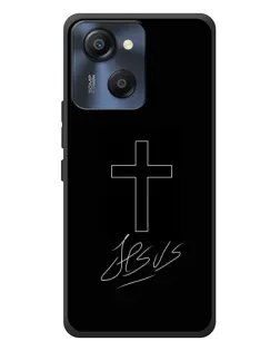 Чехол для Blackview Oscal Modern 8 с картинкой «Графический крест Jesus»