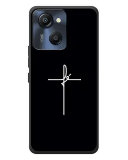 Чехол для Blackview Oscal Modern 8 с картинкой «Тонкий крест»
