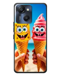 Чехол для Blackview Oscal Modern 8 с картинкой «Спанч Боб мороженое»