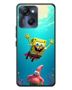 Чехол для Blackview Oscal Modern 8 с картинкой «Спанч Боб под водой»