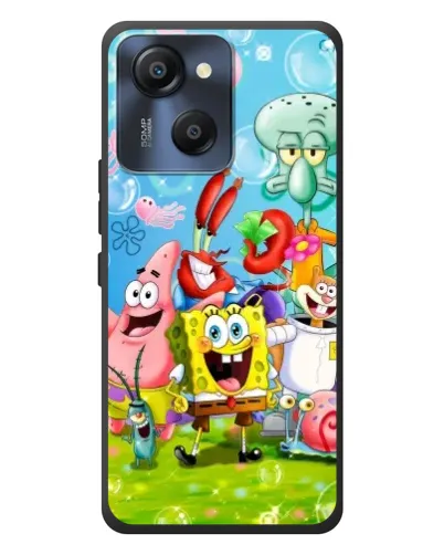 Чехол для Blackview Oscal Modern 8 с картинкой «Губка Боб и друзья» Чехол для Blackview Oscal Modern 8 с картинкой «Губка Боб и друзья»