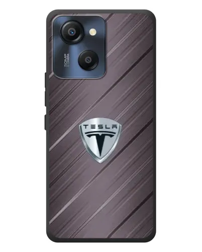 Чехол для Blackview Oscal Modern 8 с картинкой «Металлическая текстура Tesla» Чехол для Blackview Oscal Modern 8 с картинкой «Металлическая текстура Tesla»
