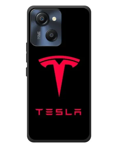 Чехол для Blackview Oscal Modern 8 с картинкой «Tesla Red Logo» Чехол для Blackview Oscal Modern 8 с картинкой «Tesla Red Logo»