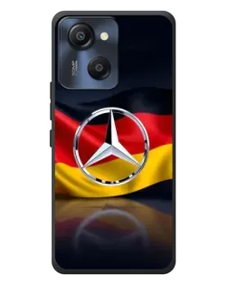 Чехол для Blackview Oscal Modern 8 с картинкой «Mercedes — флаг Германии»