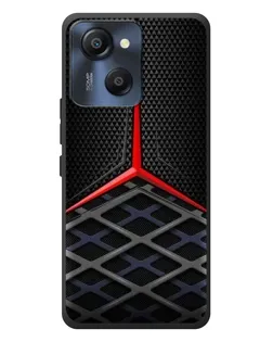 Чехол для Blackview Oscal Modern 8 с картинкой «Mercedes Carbon Grid»