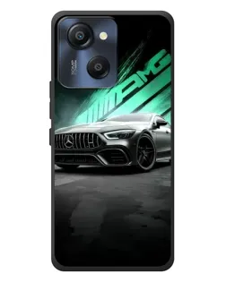 Чехол для Blackview Oscal Modern 8 с картинкой «Темный Mercedes AMG»